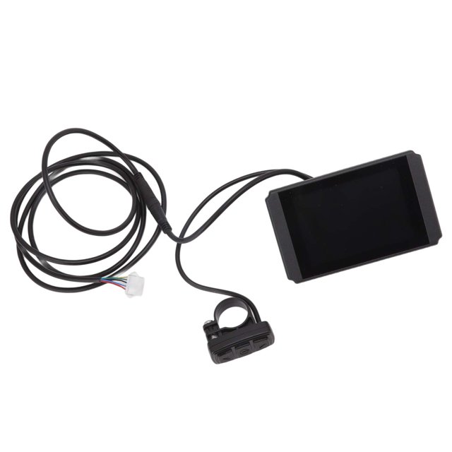 Compteur d'Affichage LCD pour Vélo Électrique, Interface 5 Broches KT LCD8H Instrument de Conversion de Vélo pour Contrôleur