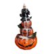 thumbnail image 4 of Resin Halloween Pumpkin Home Decor Ornament Waterfall Backflow Incense Burner Home Office Decorate (Without Incense), 4 of 5