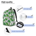 thumbnail image 4 of Yiaed Broccoli 2 Print Backpack, Premium Laptop Backpack, Travel Backpack for Women, Lightweight Backpacks, Comfortable Back Pack-Small, 4 of 7