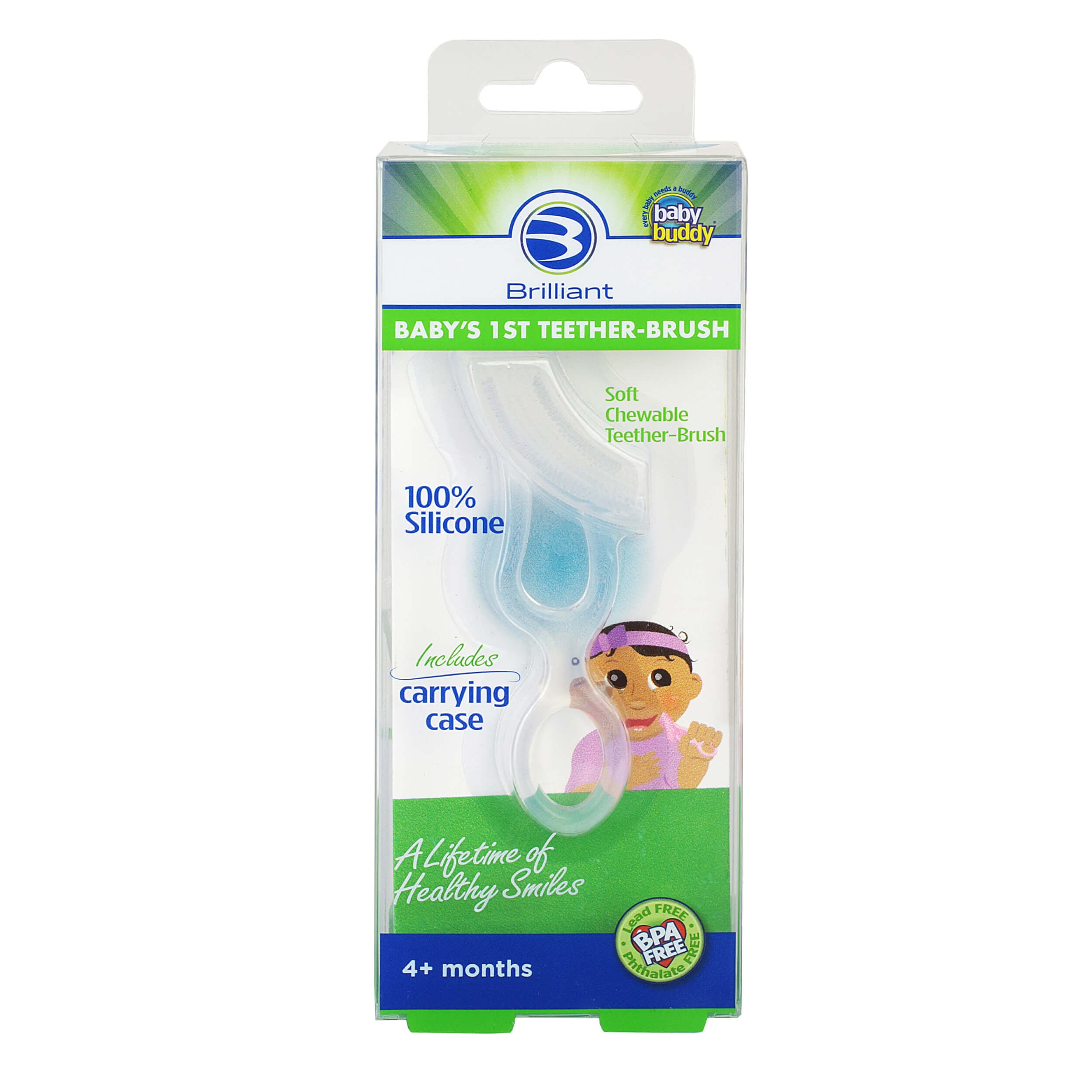 brush baby chewable toothbrush and teether