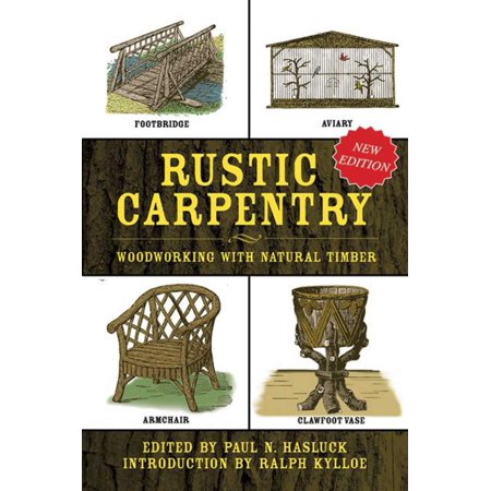 Rustic Carpentry Woodworking With Natural Timber - 