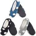 thumbnail image 2 of Adult Super Soft Warm Microfiber Travel Sock Footsie Slipper - Cozy Slip On, 2 of 2