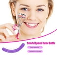 thumbnail image 5 of Recambios para rizador de pestañas, no es fácil de romper, mano de obra fina, suministros de herramientas de belleza, reemplaza la tira Pinceles de maquillaje y herramientas Púrpura (Único) Vogacara CE011778-11, 5 of 5
