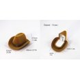 thumbnail image 4 of Xihbxyly Joyero con Forma de Sombrero de Vaquero, Organizador de Terciopelo para Anillos, Pendientes y Collares, Empaque de Regalo Único de Estilo Occidental, Decoración para El Hogar, Perfecto para, 4 of 6