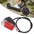 thumbnail image 4 of Electric Scooter LED Rear Light, Rear Warning Tail Light Reflective High Brightness Plastic Material Elegant  For   G30D Electric Scooter, 4 of 8