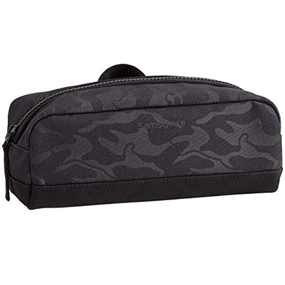 Samsonite Leather Travel Accessories Crypsis Simple Travel Kit (Black)