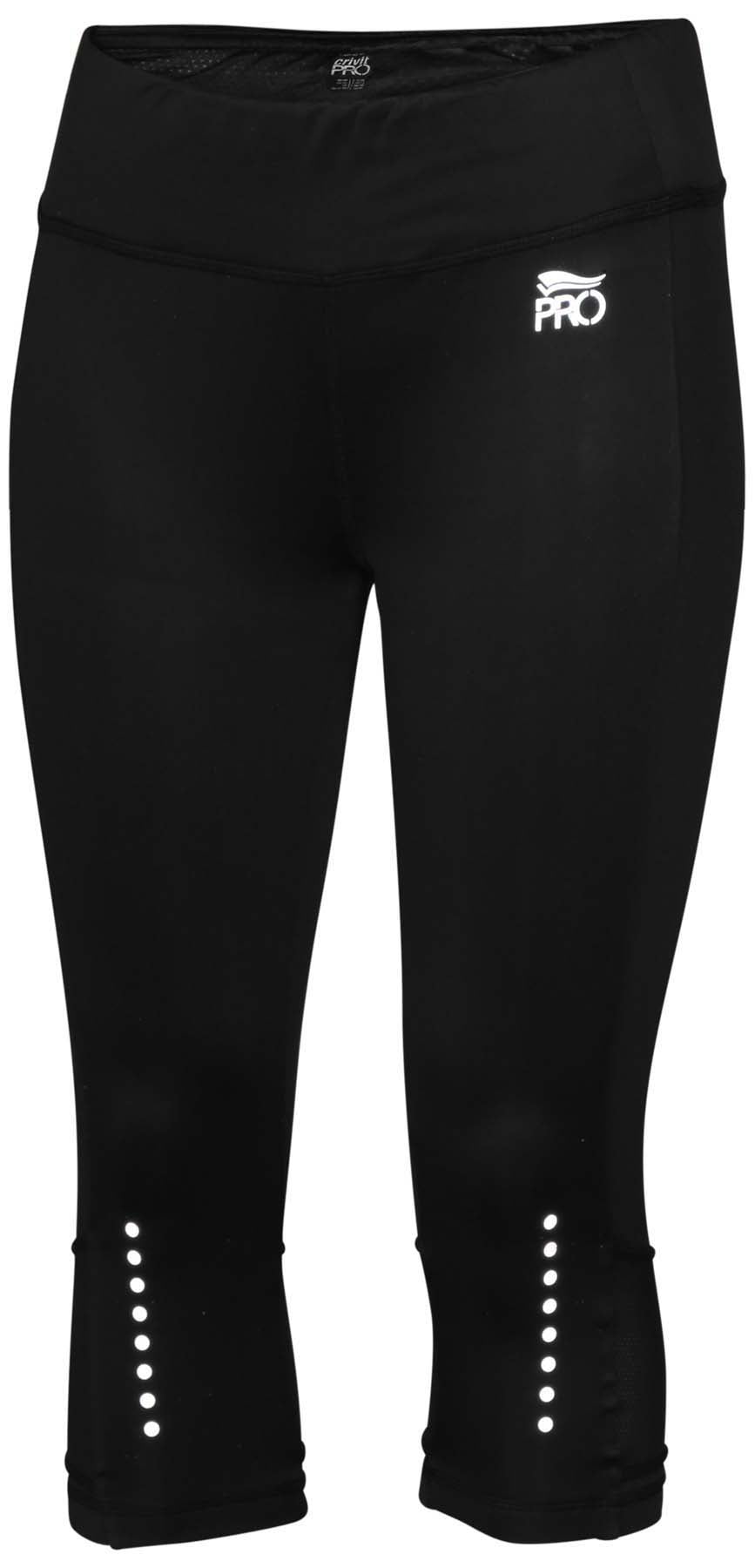 Pink & Grey print design size L16-18 Crivit ladies Cropped Sports leggings 