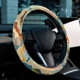 thumbnail image 6 of Atlas 14.5 Inch Printing PVC Leather Steering Wheel Covers Auto Accessories, 6 of 6