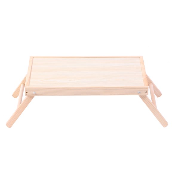Laptop Desk & Breakfast Tray for Reading, Eating in Dorms Multipurpose Foldable Bed Table