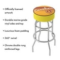 thumbnail image 3 of Trademark Gameroom Cleveland Cavaliers Hardwood Classics Bar Stool with Padded Seat, 3 of 5