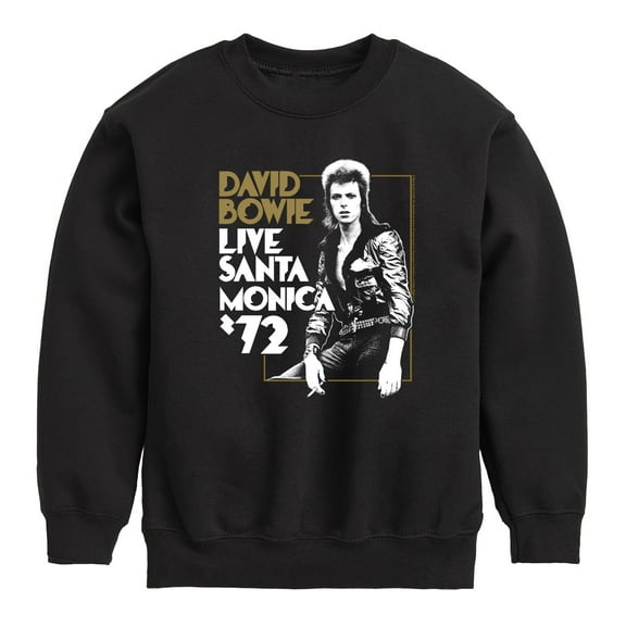 David Bowie - Bowie Santa Monica - Toddler & Youth Crewneck Fleece Sweatshirt
