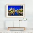 thumbnail image 5 of Downtown Waterfront - Providence Rhode Island Photography Oak Framed Wall Art Print 20 x 30 inches, 5 of 6
