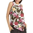 thumbnail image 2 of Rachel Roy Womens Peyton Sleeveless Blouse Top, Pink, X-Small, 2 of 2