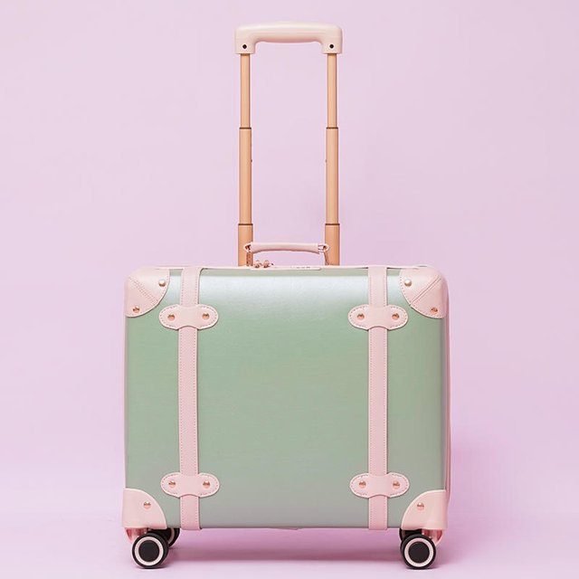 Maleta de viaje de 18 pulgadas para mujer, bolsa de equipaje pequeña y ligera de 16 pulgadas, Maleta de moda para hombre, caja de aire especial
