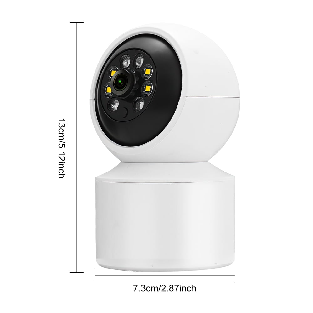 KEPEAK Indoor Wired PTZ Security Camera,1080P HD, Pan 355°Tilt 90°,24/7 Recording,AI Human Tracking,Night Vision,Two-Way Audio,32GB SD Card Included