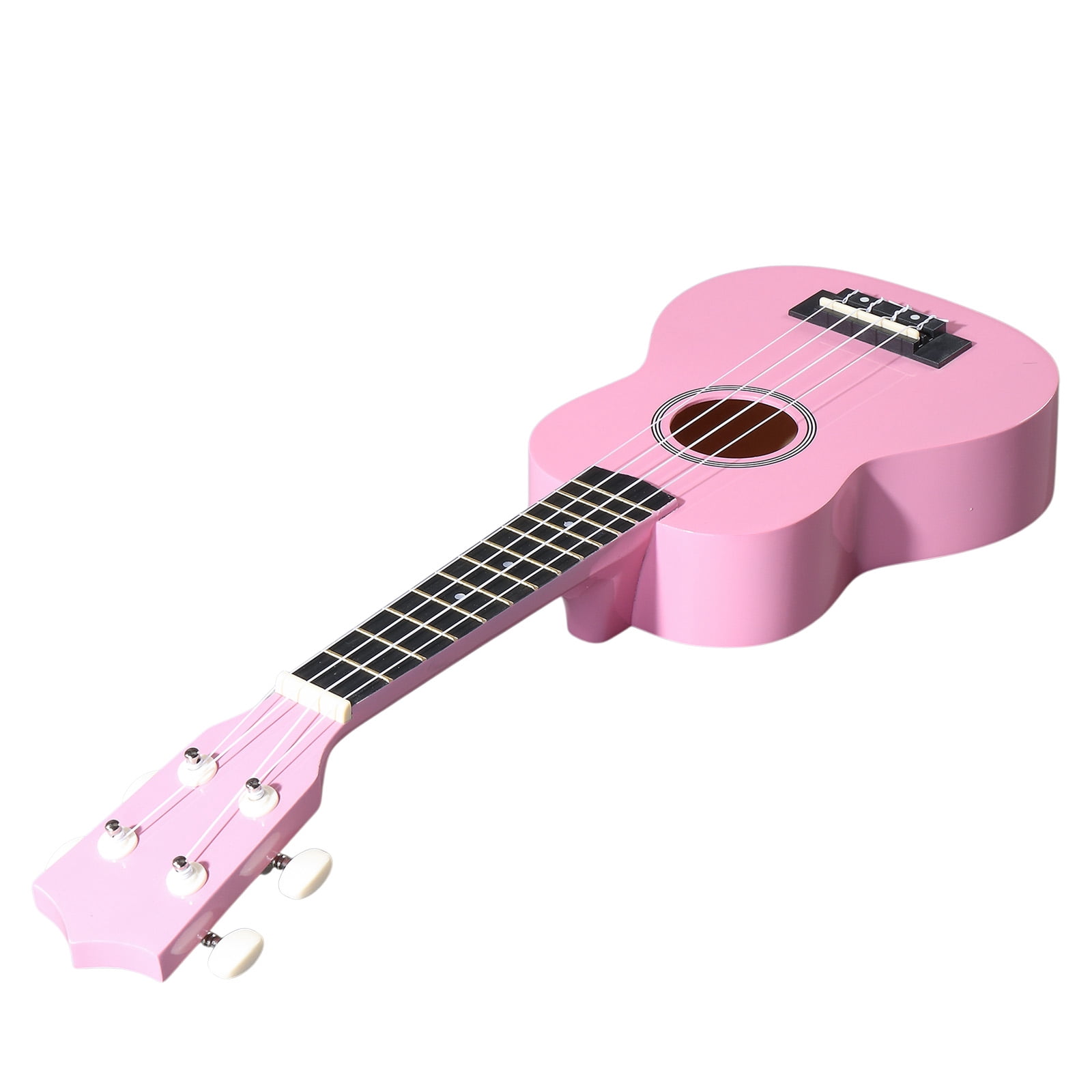 21 Inch Ukulele Beginner Kit with Bag Capo Strap Picks Tuner