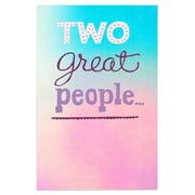 American Greetings Great People Anniversary Card for Couple with Glitter