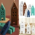 Jungdeepe Silicone Moulds Casting Moulds Houses Candle Moulds For