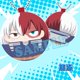 thumbnail image 1 of [GR] My Hero Academia Llavero Juguetes De Peluche Anime Bolsa Colgante Shoto Katsuki Regalo, 1 of 4