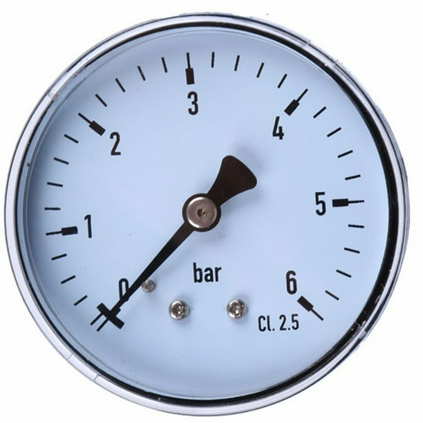 TS606bar Precision Pressure Gauge 06 Bar 1/4“NPT Back Pressure Gauge