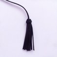 thumbnail image 2 of Borlas Crafting 5cm Cortina Beanie Poly Peach Tassel Charm Colgante Accesorio para bolsos Llavero Negro Hugo borla, 2 of 3