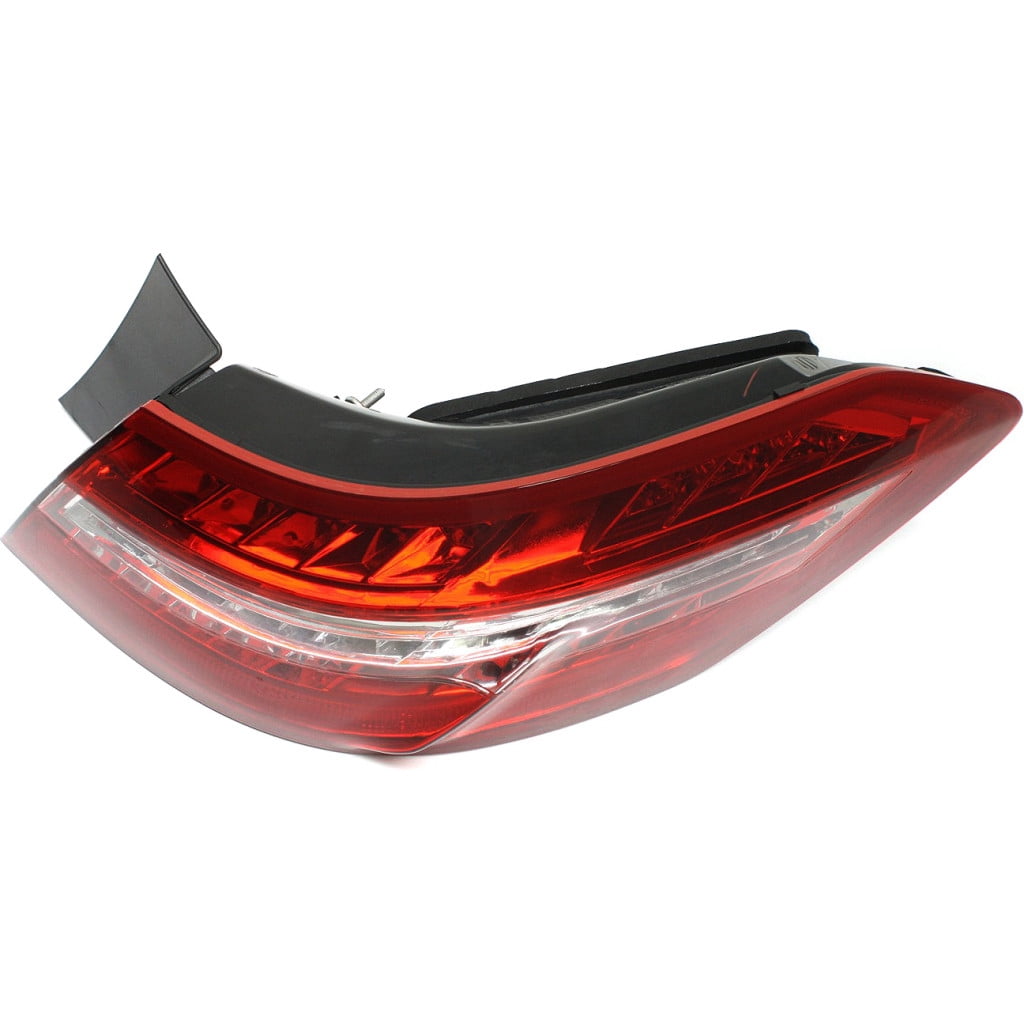 Tail Light Compatible With 2010-2013 Mercedes Benz E63 AMG E550 Right Passenger Side, Outer With bulb(s)