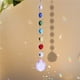 thumbnail image 1 of Bola de cristal colgante Prisma de arcoíris Receptor de luz Campanas de viento Decoración (rosa), 1 of 9