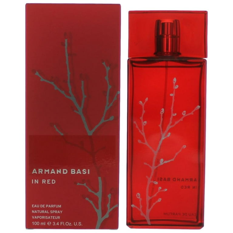 Armand Basi Red Eau de Parfum Spray Perfume, Feminine Scent with