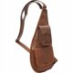 thumbnail image 1 of SHARO Classic Leather Bolso Bandolera de Cuero Marrón, 1 of 4