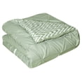 thumbnail image 2 of Chic Home Potterville 20-Piece Reversible Ruffled Comforter Set, Queen, Green, 2 of 7
