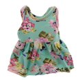 thumbnail image 3 of Hermoso vestido estampado Princesa Vestidos hasta Traje el 18 - Verde SM SunniMix Trajes de muñeca de moda de 18 pulgadas, 3 of 8