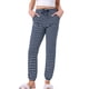 thumbnail image 1 of Pantalones de pijama de algodón para mujer Inspire Chic con cordón y cintura elástica, rayas, pantalones de yoga con bolsillos XL a rayas marinas, 1 of 5
