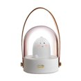 thumbnail image 1 of discount Night Light, White Desktop Lamp 3 Gear Brightness Led For Bedroom For Dormitory, 1 of 1