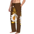 thumbnail image 6 of Salouo Gnomes With Honey Print Pajama Pants for Men, Lounge Pants Elastic Waistband Casual Men's sleepwear Loungewear Sleep Pajama Pant -Large, 6 of 7
