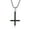 04#Silver Cross, variant on Men Women Upside Down Cross Pendant Prayer Necklace Stainless Steel Punk Jewelry-02#Gold Upside Down Cross