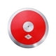 thumbnail image 2 of Disco de nailon de 1 kg para entrenamiento deportivo y fitness para principiantes con aro de acero y rojo, 2 of 9