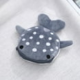 thumbnail image 2 of Amacok 2Pcs Plush Purse Wallet Cartoon Animal Zipper Coin Bag, Cute Whale Shark Coin Purse, Soft Plush Purses, Small Purse Wallets for Women Girls, 2 of 7