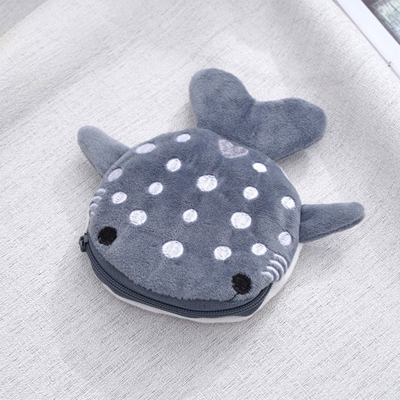 TopLLC Children's Coin Purse, Zipper Bag Dateline Bag, Children's Pendant, Plush Funny Coin Purse, Decoration Small Gift, Two Packs coin purse