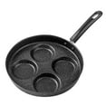 thumbnail image 1 of 1 Pce Poêle Antiadhésive pour Oeufs au Plat Poêle à Frire Poêle à Oeufs Divisée Poêle à Gaufres Poêle Polyvalente, 1 of 9