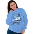 thumbnail image 4 of Louisiana Cute State Flower Souvenir Women Crewneck Sweatshirt Brisco Brands S, 4 of 6
