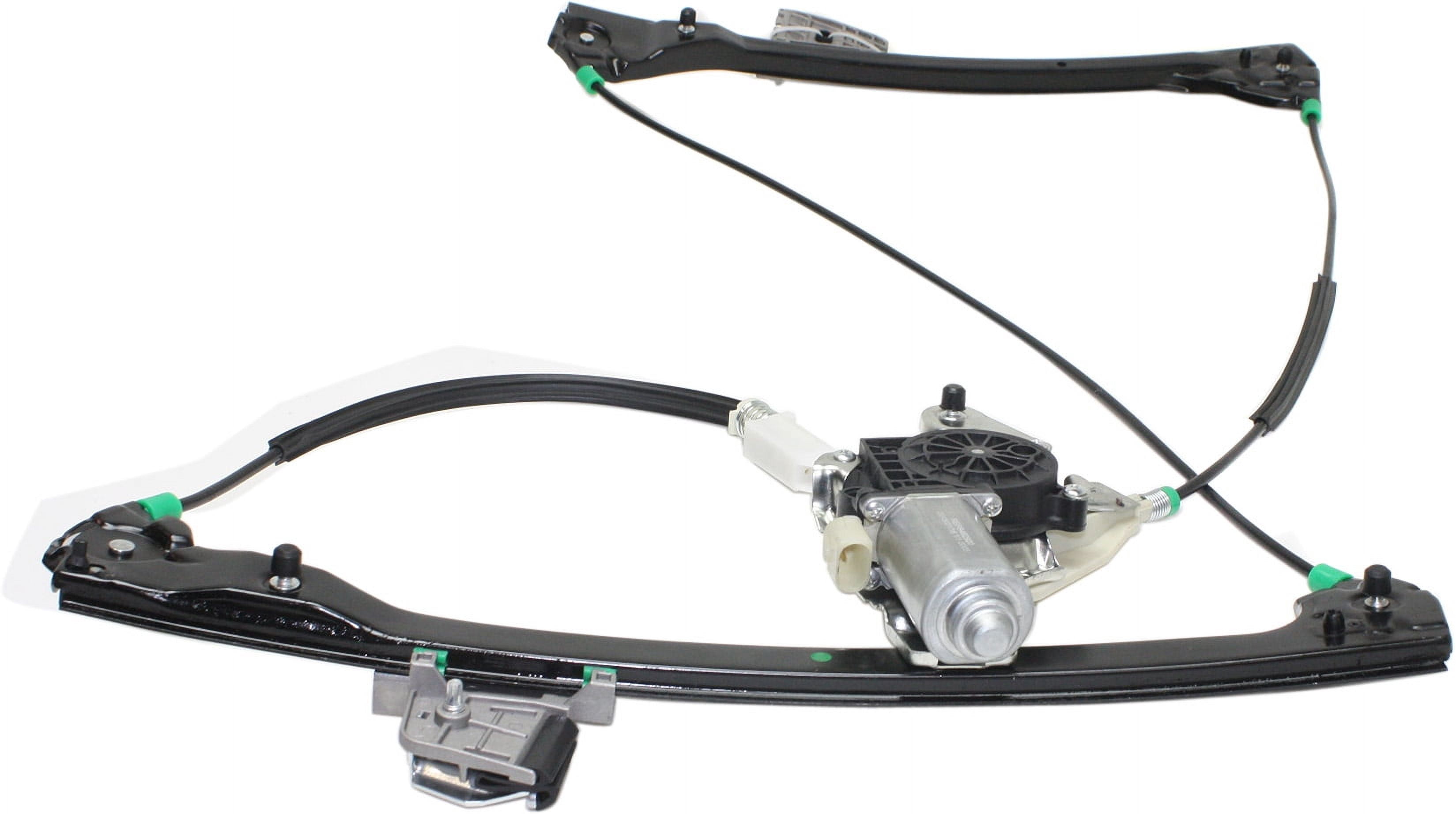 Window Regulator For 2001-2006 BMW 330Ci M3 Front, Left Driver Convertible Coupe Power With Motor