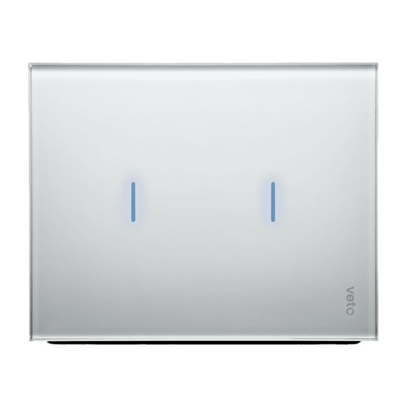 Interruptor Inteligente Doble VETO Blanco No requiere de Neutro