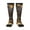 3 Black, variant on Cool Black Gold Dragon Print Thigh High Socks Extra Long Stretchy Sock Women Over Knee High Opaque Stocking Daily Wear