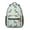 German Shepherd and, variant on German Shepherd and Icons Blue Backpack for School, Cute School Bag with Adjustable Shoulder Straps and Padded Back, 15.3"x11"x6.7"