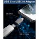 thumbnail image 3 of Adaptador Usb C Mle Vers Usb 3.0 Femelle Paquete De 3, Convertidor Thunderbolt 3 Tipo C Otg Para Macbook Pro 2022, iPad Mini 6 Air 4 5 Gnration, Superficie, 3 of 5