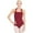 Maroon, variant on Capezio Team Basics Halter Leotard - Women's