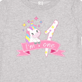 thumbnail image 4 of Inktastic I'm One- Cute Unicorn 1st Birthday Boys or Girls Baby T-Shirt, 4 of 5