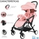 thumbnail image 2 of Carriola de bastón Gaon Baby color Rojo plegable portátil reclinable con arnés de 5 puntos, 2 of 8
