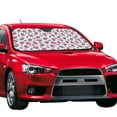 thumbnail image 2 of Kdxio Strawberries Print Front Windshield Sun Shade,Folding Auto Sunshade for Car Truck SUV-, 2 of 7