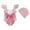Pink911, variant on RUTAYY Baby Swimsuit Girl Toddler Bathing Suit Girl Summer Beach Bikini Tankini Swimwear Hat 3 24 Months 2t 5t Pool Tropical Beachwear, 2-3 Years